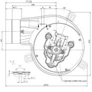 Motore Estrattore Fumi per Stufe Elite, Equation, Ferroli, Karmek one, La Nordica, Dal Zotto (modelli in descrizione) - immagine 4