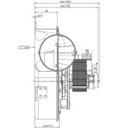 Motore Estrattore Fumi per Stufe Elite, Equation, Ferroli, Karmek one, La Nordica, Dal Zotto (modelli in descrizione) - immagine 3