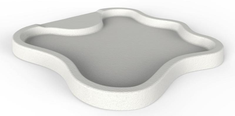 Piatto Doccia di Polietilene Lake Arkema -D108 - immagine 2