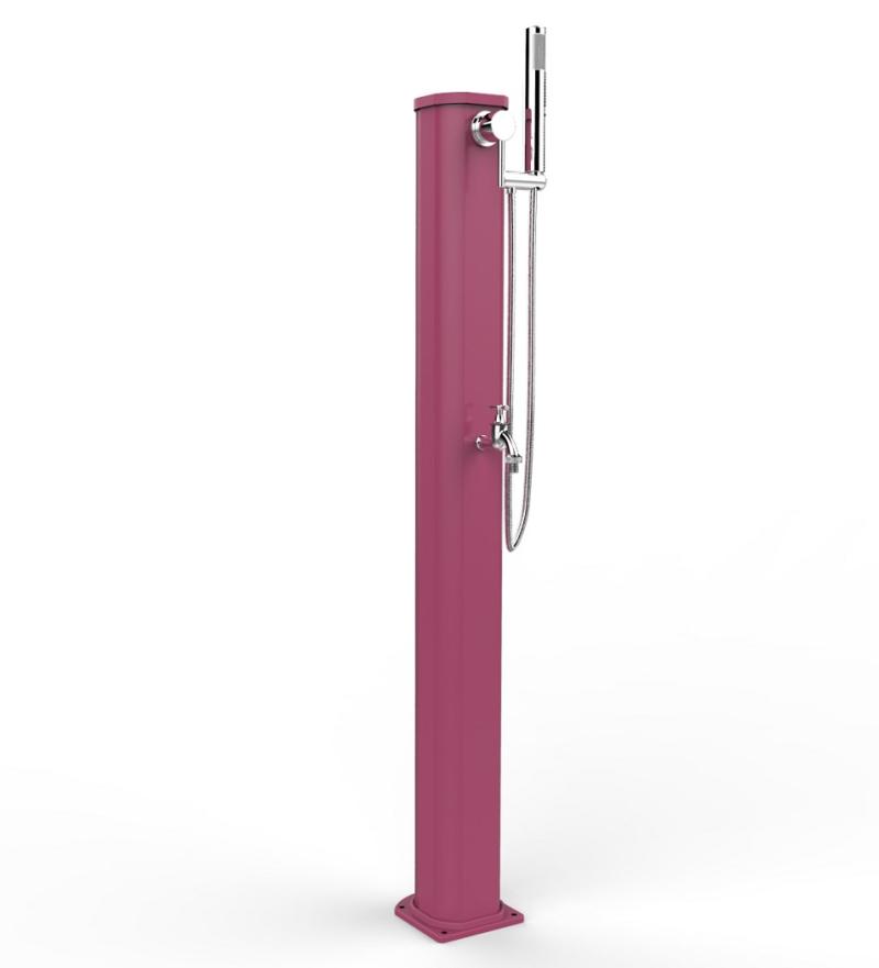 Doccia Solare Jolly Go JG180 con doccetta mobile e rubinetto lavapiedi - immagine 6