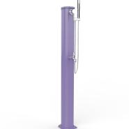 Doccia Solare Jolly Go JG180 con doccetta mobile e rubinetto lavapiedi - immagine 5