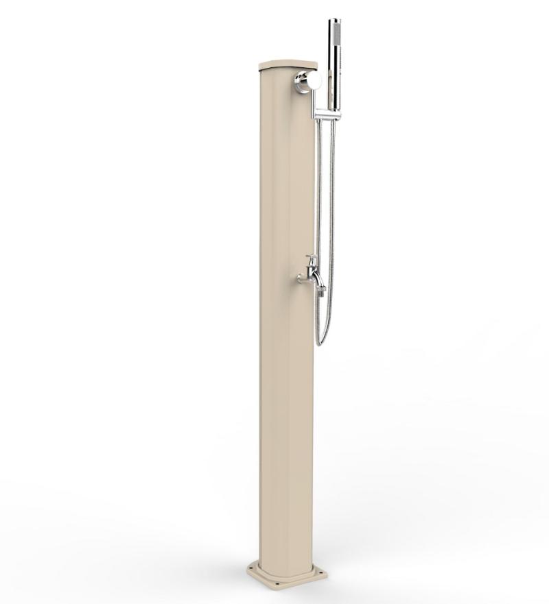 Doccia Solare Jolly Go JG180 con doccetta mobile e rubinetto lavapiedi - immagine 3