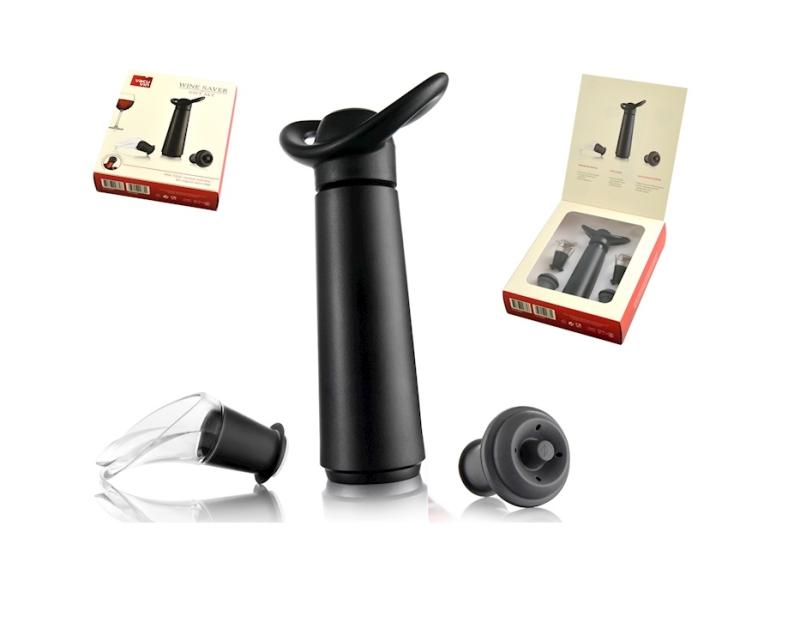 Set 5 pezzi wine saver gift Vacuvin