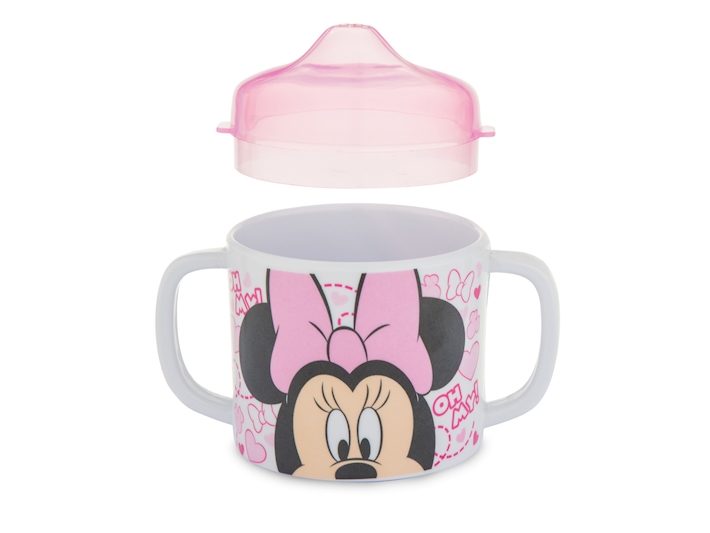 Tazza secondi sorsi Disney Minnie in melamina 220ml - Ecotek Srl