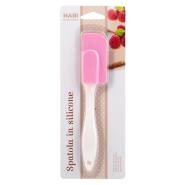 Spatola in silicone pastello con manico - Pasticceria Cake Design