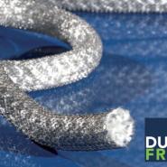 Guarnizione treccia Texinox con anima e calza in acciaio - diam.9 mm (al metro) - immagine 2