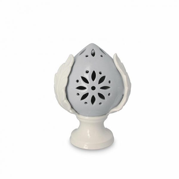 Pomo in ceramica lampada led - 14 cm (h)
