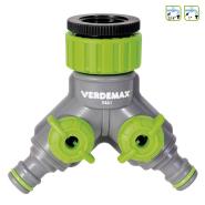 Raccordo rubinetto a 2 vie regolabili 3/4” - 1”