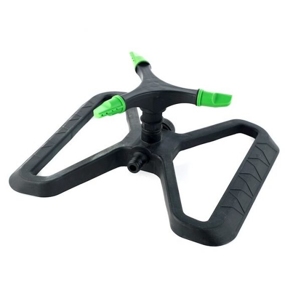 Irrigatore 3 braccia rotanti per prato e giardino