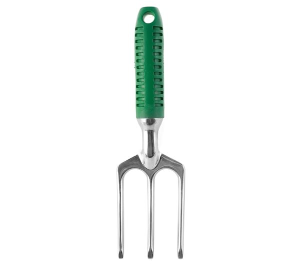 Forchettone da giardinaggio in alluminio con manico antiscivolo