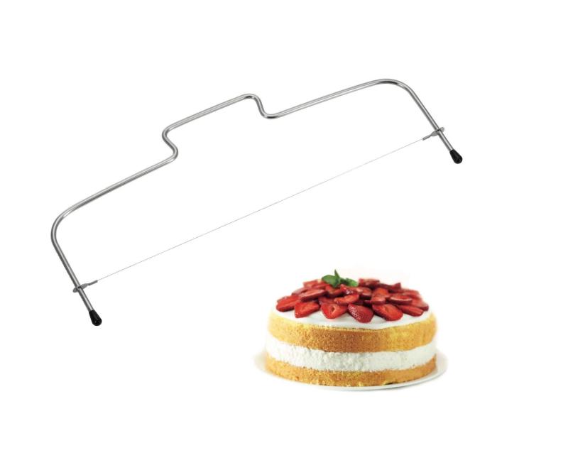 Archetto tagliatorte, Con cavo seghettato, Lunghezza: 32 cm, Acciaio inox