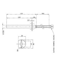 Candeletta accensione 400W stufe a pellet Enviro Fire EF Thermo 28 - immagine 2