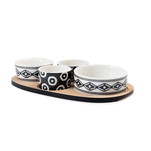 Confezione 4 coppette Ethnic