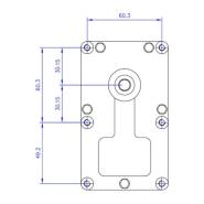Motoriduttore Coclea 4  rpm Albero 9,5 mm per stufe e caldaie a pellet - immagine 3