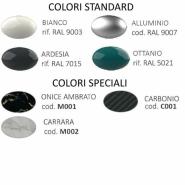 Doccia Tradizionale QUICK Q825 In Alluminio Con Miscelatore, Soffione a LED e Lavapiedi - immagine 2