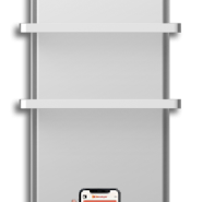 Radiatore con scaldasalviette a controllo digitale - Icon 7 2B WI-FI - immagine 4