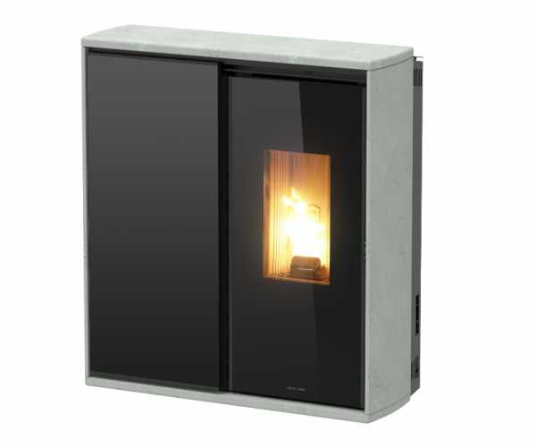 Stufa combinata Reverse legna/pellet