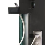 Radiatore con scaldasalviette in vetro a controllo digitale - DEVA - immagine 2
