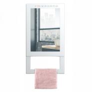 Termoventilatore da parete programmabile - Quadro Visio Con Portasalviette - immagine 2