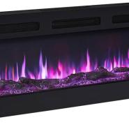 Caminetto elettrico Leif 50" - a pavimento o a muro 1800 W - immagine 3
