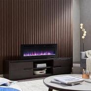 Caminetto elettrico Leif 50" - a pavimento o a muro 1800 W - immagine 4