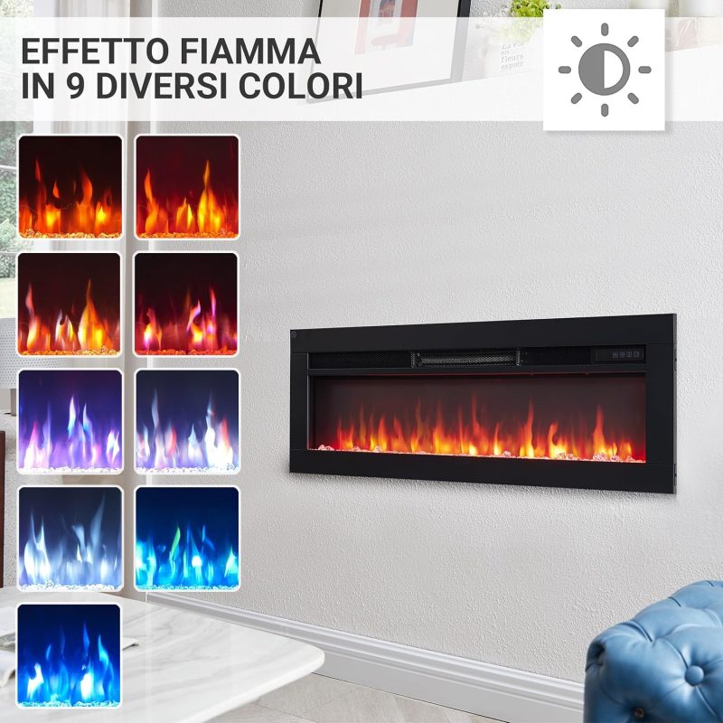 Caminetto elettrico Leif 36