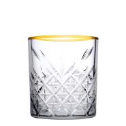 Set 4 Bicchieri Timeless Pasabahce cl.34 bordati Oro