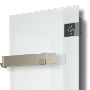 Radiatore Scaldasalviette da bagno con frontale in vetro SILK - immagine 8