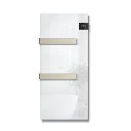 Radiatore Scaldasalviette da bagno con frontale in vetro SILK - immagine 2