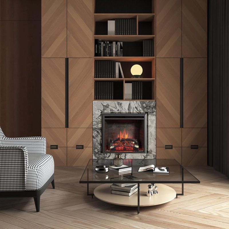 Caminetto Elettrico da Incasso 2000W Calida 30” - immagine 5