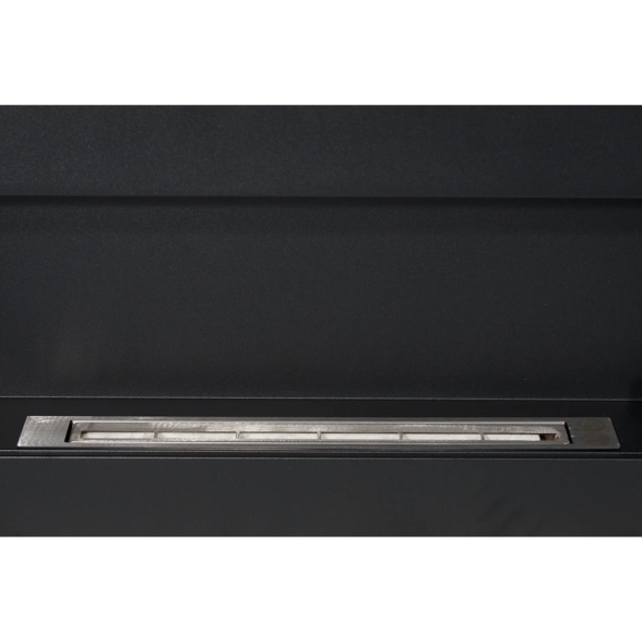 Camino a bioetanolo da parete SIENA 90 NERO - immagine 4