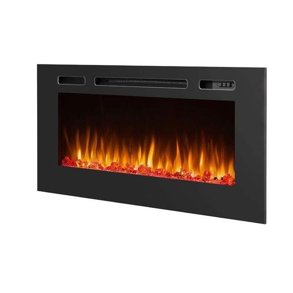 Caminetto Elettrico Fiamma 40” | Camino da incasso 2000W