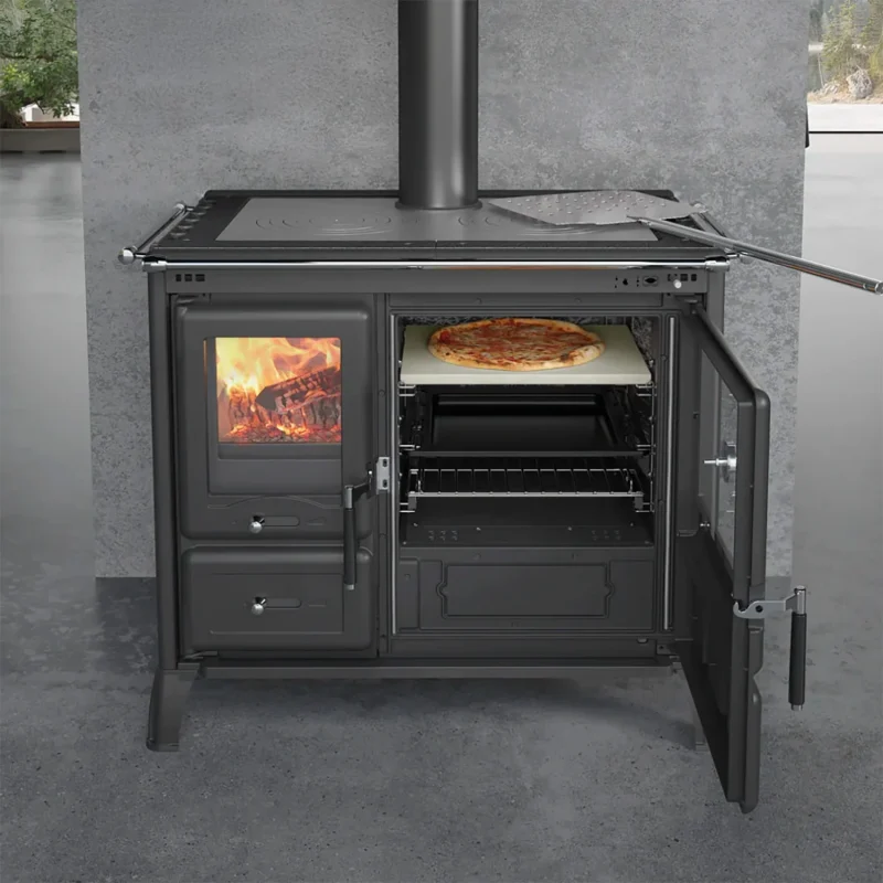 La Nordica - Gardenia XXL VST Steel Cucina a legna - immagine 2