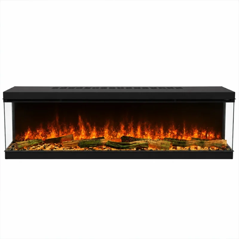 Camino elettrico da incasso 3 lati LED RGB Belmont 150 - immagine 2