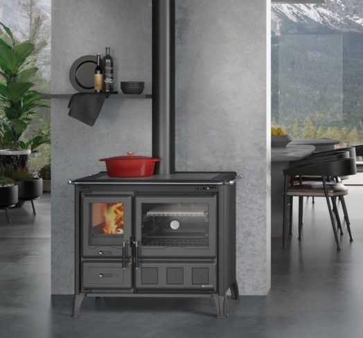 La Nordica - Gardenia XXL VST Steel Cucina a legna